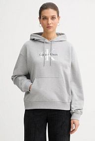 Bluza przez głowę Calvin Klein Jeans  szara LV047E221G