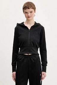 Bluza rozpinana Adidas  czarna damska JZ0197