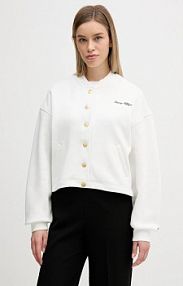 Bluza rozpinana Tommy Hilfiger  biała damska WW0WW47835