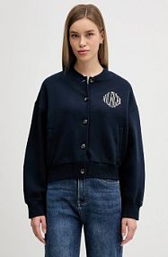 Bluza rozpinana Tommy Hilfiger  granatowa damska WW0WW47847