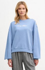 Bluza przez głowę Tommy Hilfiger  niebieska WW0WW48783