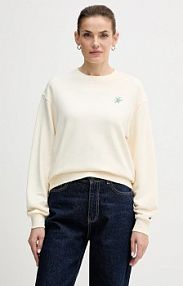 Bluza przez głowę Tommy Hilfiger  beżowa WW0WW49418