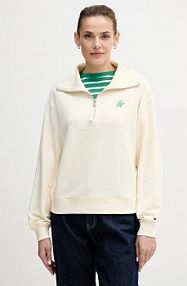 Bluza przez głowę Tommy Hilfiger  beżowa WW0WW49470