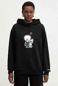 Bluza przez głowę Karl Lagerfeld  czarna B1W20030