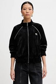 Bluza rozpinana Karl Lagerfeld  czarna damska B1W20029