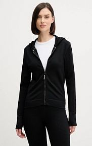 Bluza rozpinana DKNY  czarna damska DP6J9678