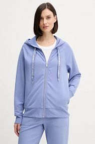 Bluza rozpinana DKNY  niebieska damska DP6J9510