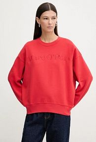 Bluza przez głowę Marc O'Polo  czerwona 600407354175