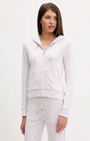 Bluza rozpinana Juicy Couture  fioletowa damska JCAP176.973