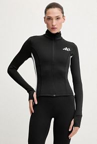 Bluza rozpinana adidas performance  czarna damska KB7843