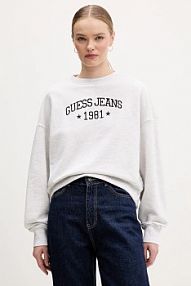 Bluza przez głowę Guess Jeans  szara W6RQ03.K68I4