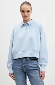 Bluza przez głowę Guess Jeans  niebieska W6RQ05.KD122