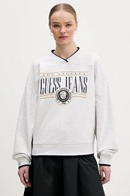 Bluza przez głowę Guess Jeans  szara W6RQ09.K68I4