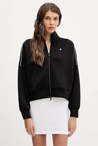 Bluza rozpinana Guess Jeans  czarna damska W6RQ10.KD122