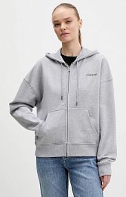 Bluza rozpinana Guess Jeans  szara damska W6RQ32.K68I4