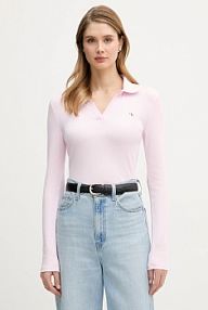 Longsleeve Calvin Klein Jeans  różowy damski LV047E203G