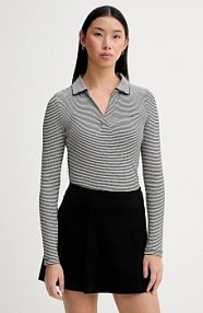 Longsleeve Tommy Jeans  czarny damski DW0DW21933