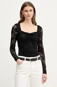 Bluzka Guess  czarna damska W6PP67.KJ210