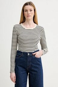 Longsleeve Marc O'Polo  beżowy damski 600207452011