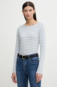 Longsleeve Marc O'Polo  niebieski damski 600219652597