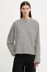 Longsleeve Marc O'Polo  beżowy damski 600304752025