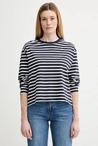 Longsleeve Marc O'Polo  granatowy damski 5000007507