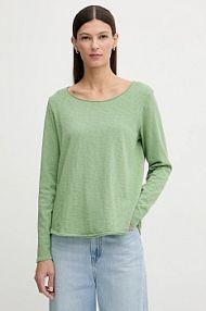 Longsleeve Marc O'Polo  zielony damski 5000009292