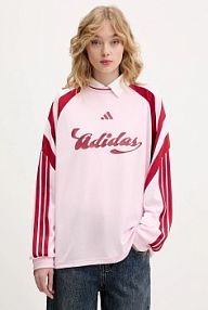 Longsleeve Adidas  różowy damski JY7640