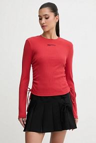 Longsleeve Karl Lagerfeld Jeans  czerwony damski B1W17050