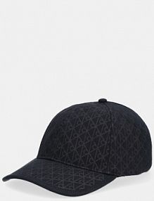 Czapka z daszkiem Calvin Klein  czarna damska LV04F5036G