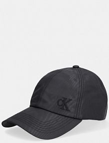 Czapka z daszkiem Calvin Klein  czarna damska LV04F5045G