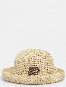 Kapelusz Karl Lagerfeld  beżowy damski B1W46086