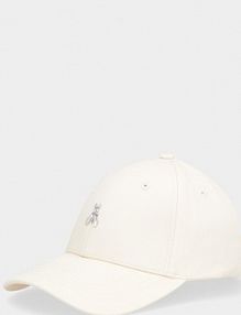 Czapka z daszkiem PATRIZIA PEPE  beżowa damska 8F0109.AB01