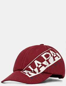Czapka z daszkiem Napapijri  bordowy damska NP0A4H9IR1E1