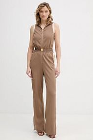 Kombinezon Elisabetta Franchi  brązowy KT68S61E2