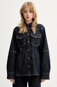 Koszula jeansowa Gestuz  granatowa 10910867