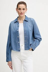 Koszula z długim rękawem Calvin Klein Jeans  niebieska LV047E902G