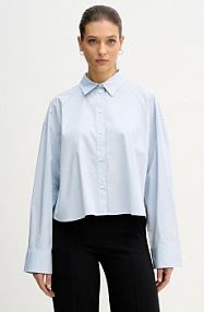 Koszula Calvin Klein Jeans  niebieska damska LV047C141G