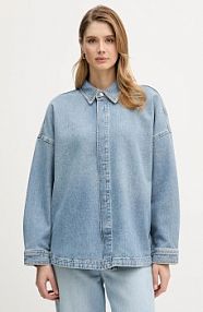 Koszula jeansowa Calvin Klein Jeans  niebieska LV047E753G