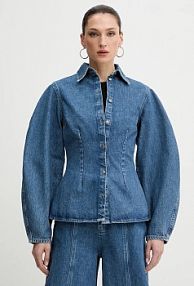 Koszula jeansowa Rotate  niebieska 1151701602