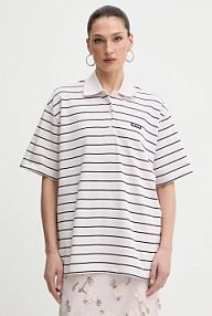 Koszulka polo Rotate  fioletowa damska 1153241810