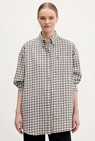 Koszula Tommy Jeans  biała damska DW0DW22063