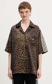 Koszula z krótkim rękawem adidas Originals  brązowa KA2678