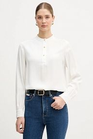 Bluzka Tommy Hilfiger  beżowa damska WW0WW48178