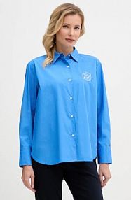 Koszula Tommy Hilfiger  niebieska damska WW0WW48190
