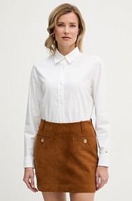 Koszula z długim rękawem Tommy Hilfiger  biała WW0WW49386