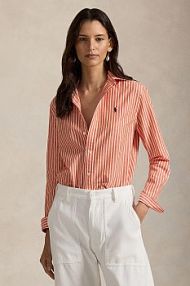 Koszula Polo Ralph Lauren  pomarańczowa damska 211971514