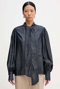 Bluzka Karl Lagerfeld  granatowa damska B1W11025