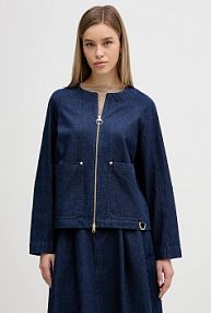 Kurtka jeansowe Barbour  granatowa damska LOS0081