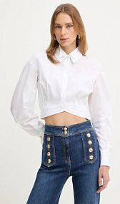 Bluzka Elisabetta Franchi  biała damska CA12161E2